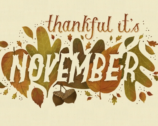 November Holidays and Observances
