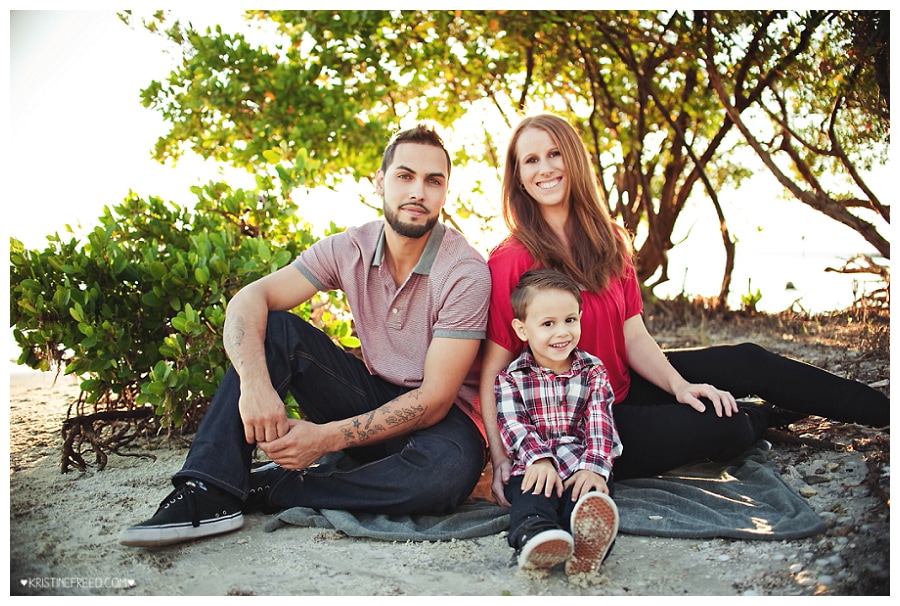 Cypress Point Park Holiday Mini Session | W Family