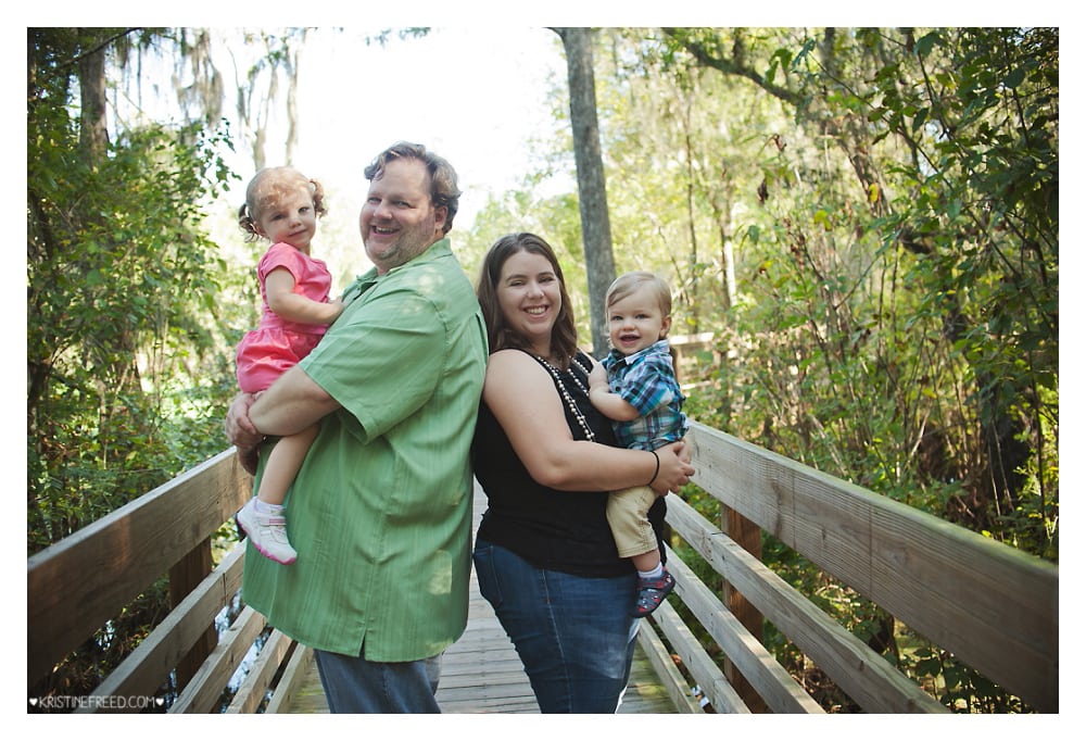 Lettuce Lake Park Family Holiday Mini Session | F Family