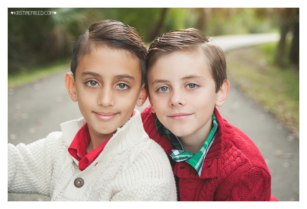 Wesley Chapel Holiday Mini Session | M Brothers