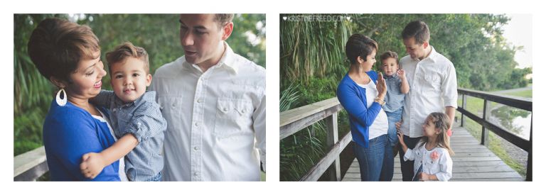 Tampa family photoshoot, Kristine Freed Photography