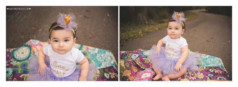 Tampa Baby Six Month Photos, Kristine Freed Photography