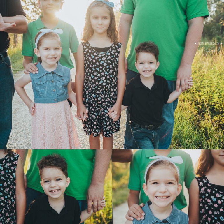 Tampa Outdoor Family Portraits, Kristine Freed Photography