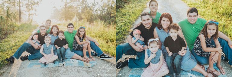 Tampa Outdoor Family Portraits, Kristine Freed Photography