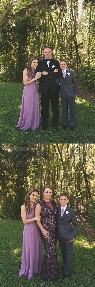 Tampa Formal Family Portraits, Kristine Freed Photography