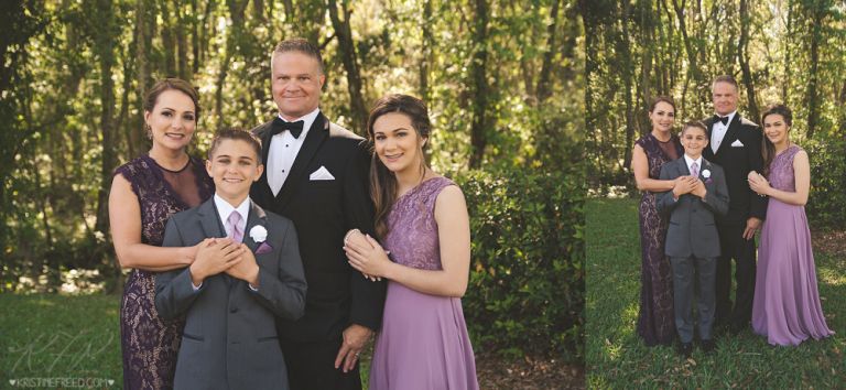 Tampa Formal Family Portraits, Kristine Freed Photography