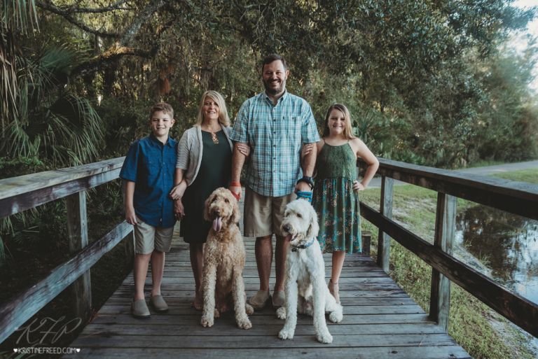 Wesley Chapel Outdoor Family Portraits, Kristine Freed Photography