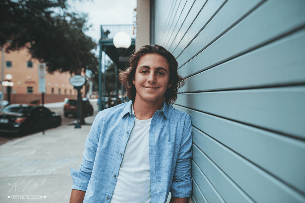 Tampa Urban Senior Boy | We Wish it to Never Stop