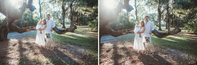 family session at fred howard park