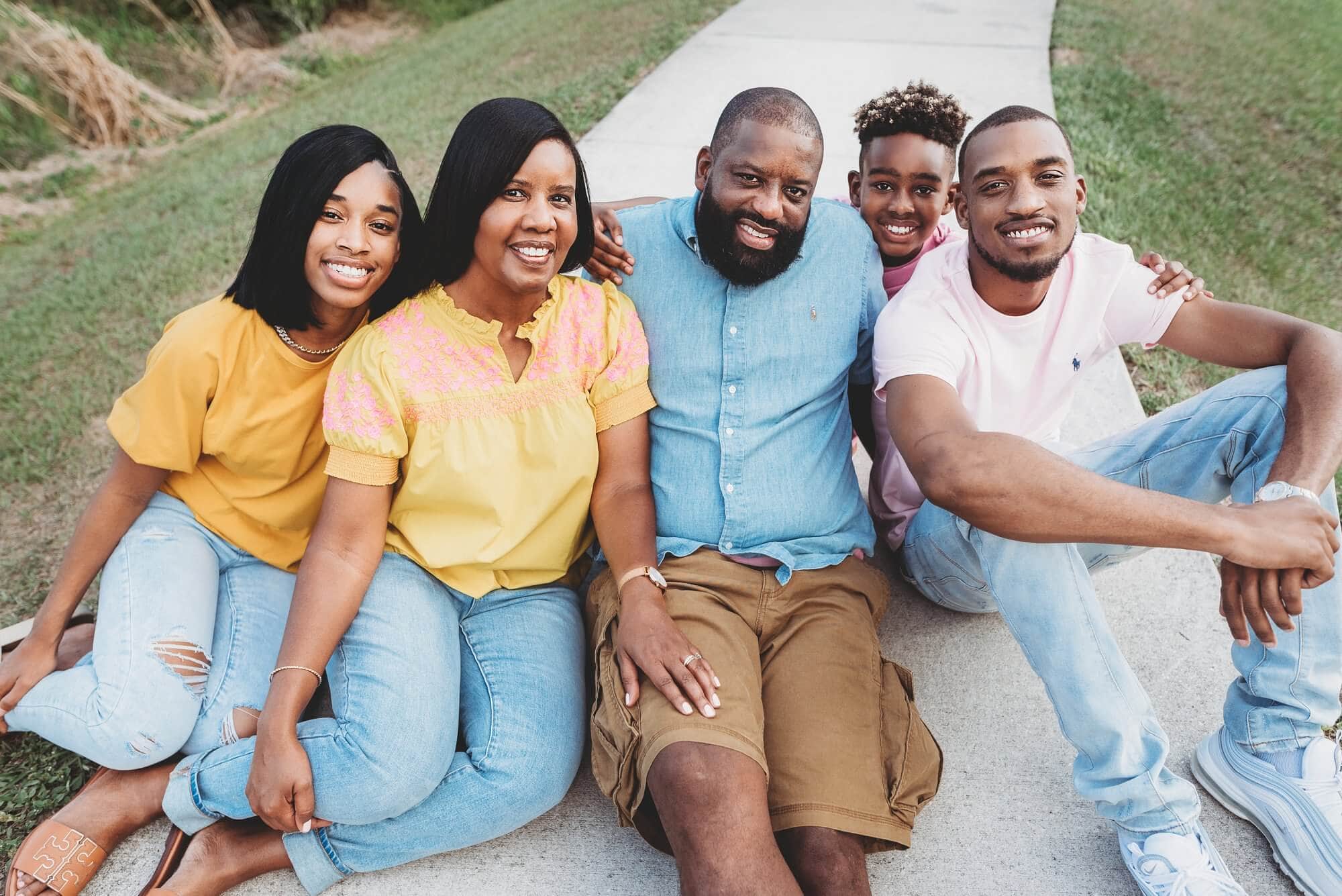 Family Photo Session in Union Park | Gain by Giving Love