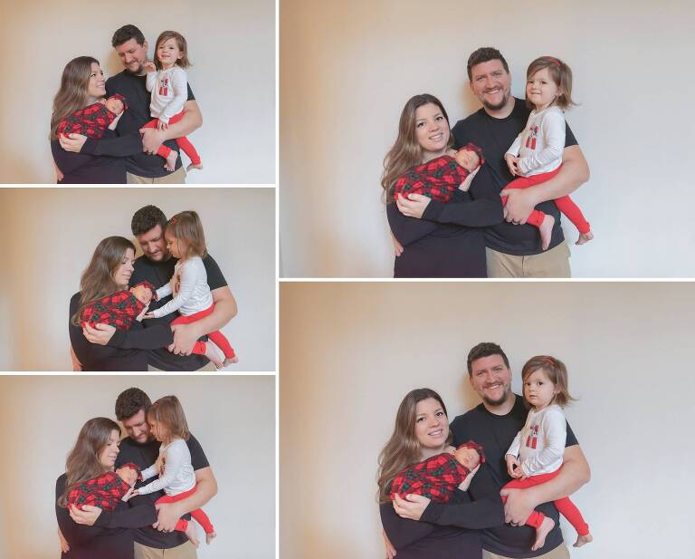 lutz in-home newborn photos