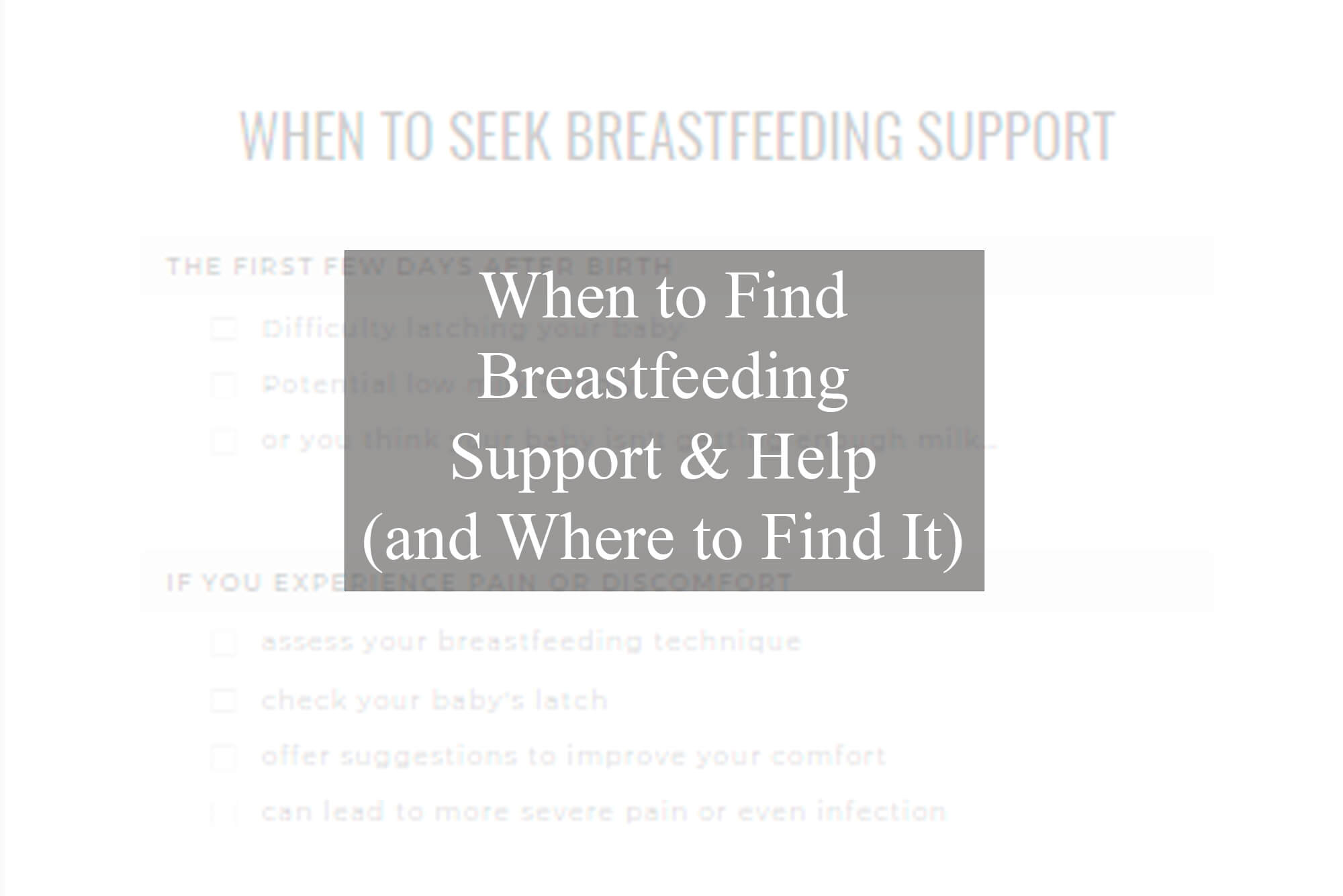 Don’t Struggle Alone: When to Find Breastfeeding Support & Help (and Where to Find It) | Tampa Florida Newborn Photographer