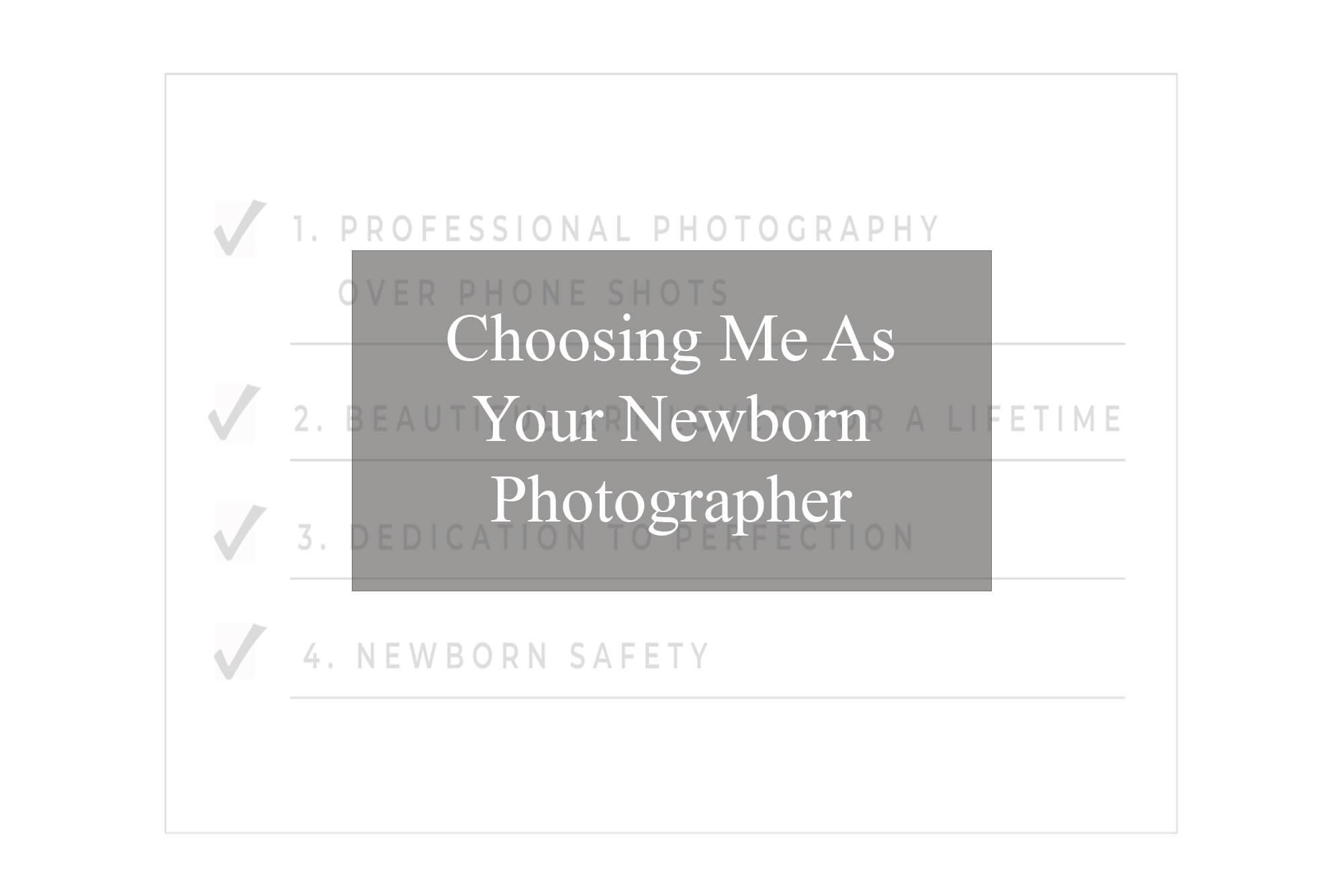 Choosing Me as Your Newborn Photographer | Tampa Newborn Photographer